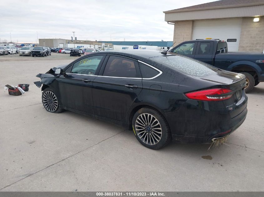 2017 Ford Fusion Se VIN: 3FA6P0H92HR412883 Lot: 38037831