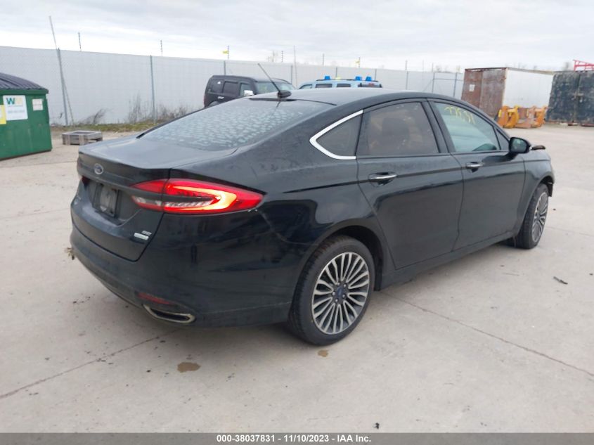 2017 Ford Fusion Se VIN: 3FA6P0H92HR412883 Lot: 38037831