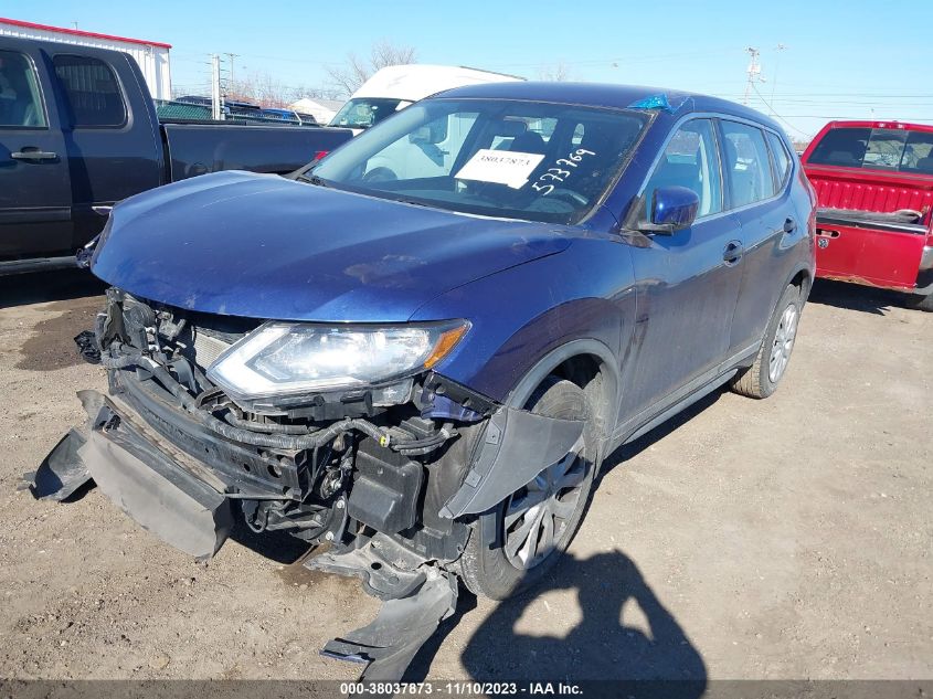 2018 Nissan Rogue S VIN: KNMAT2MV3JP573769 Lot: 38037873