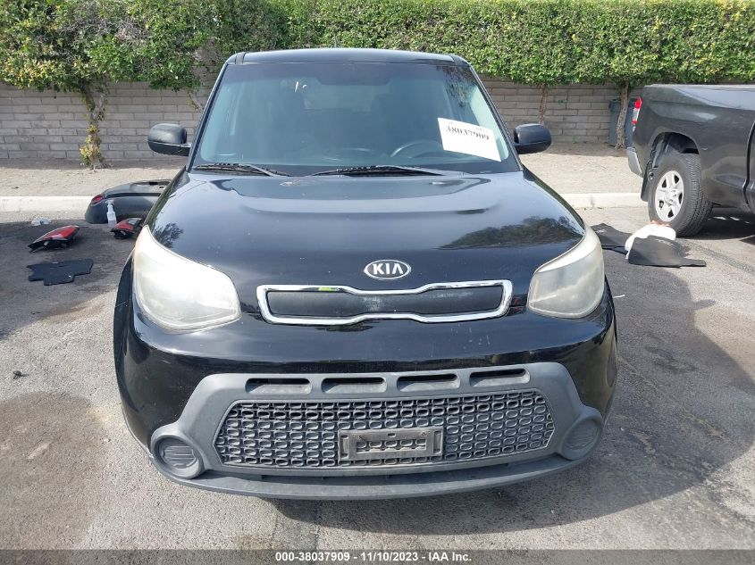 2015 Kia Soul Base VIN: KNDJN2A20F7167931 Lot: 38037909