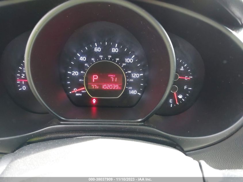 2015 Kia Soul Base VIN: KNDJN2A20F7167931 Lot: 38037909