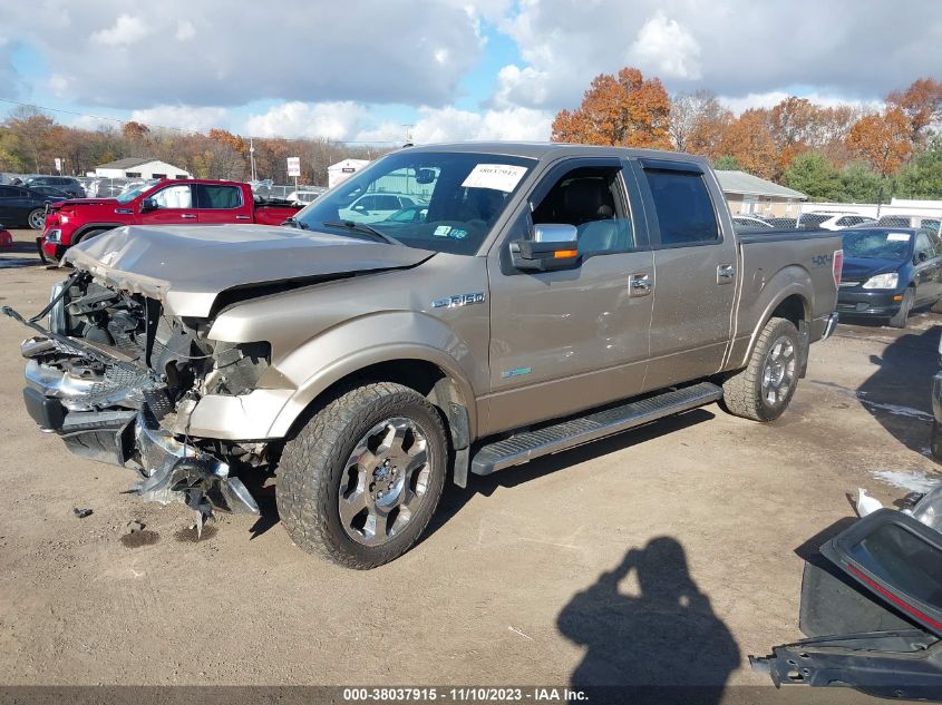 2011 Ford F-150 Lariat VIN: 1FTFW1ET8BFB89949 Lot: 38037915