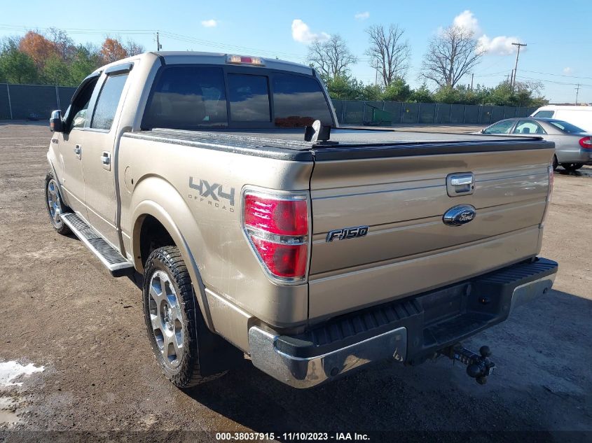 2011 Ford F-150 Lariat VIN: 1FTFW1ET8BFB89949 Lot: 38037915