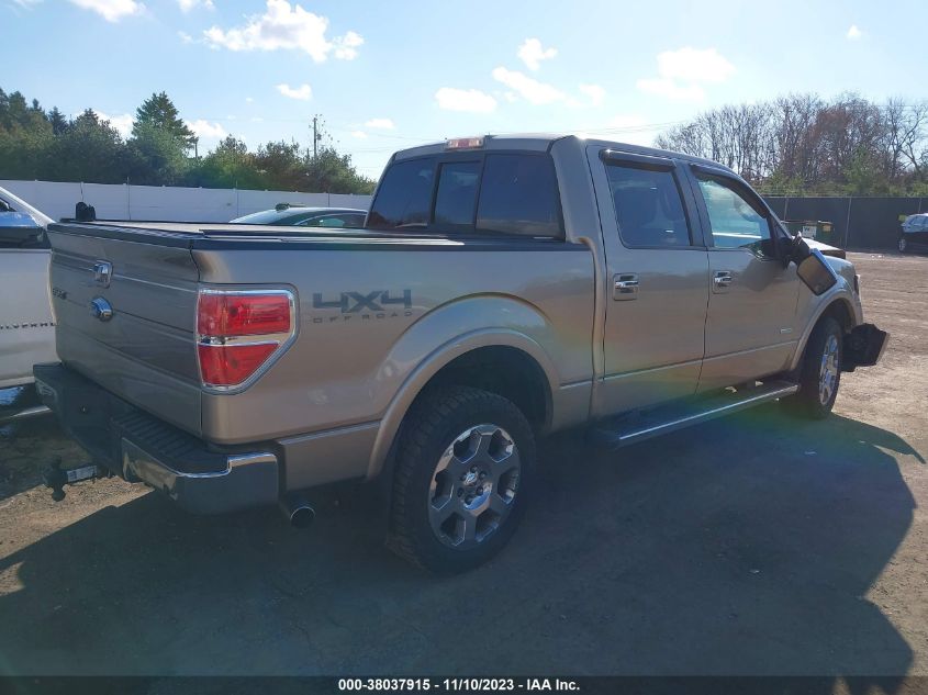 2011 Ford F-150 Lariat VIN: 1FTFW1ET8BFB89949 Lot: 38037915