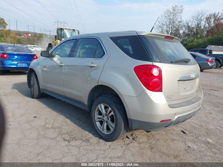 2010 Chevrolet Equinox Ls VIN: 2CNALBEW3A6248719 Lot: 38037975