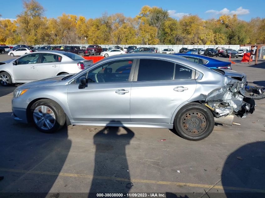 2015 Subaru Legacy 2.5I VIN: 4S3BNBA66F3008278 Lot: 38038000