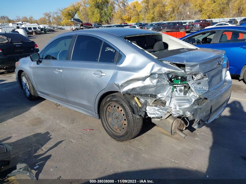 2015 Subaru Legacy 2.5I VIN: 4S3BNBA66F3008278 Lot: 38038000