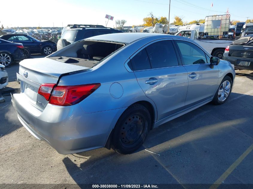 2015 Subaru Legacy 2.5I VIN: 4S3BNBA66F3008278 Lot: 38038000