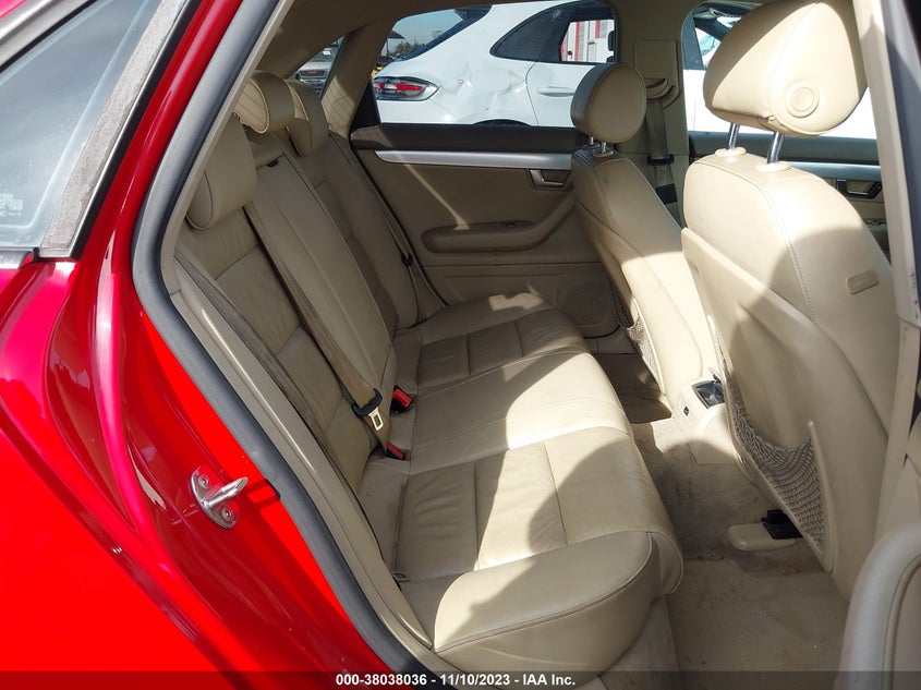 2007 Audi A4 2.0T VIN: WAUAF78E47A080352 Lot: 38038036