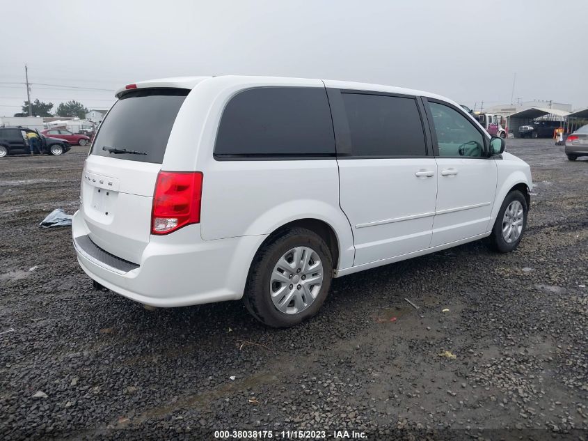 2016 Dodge Grand Caravan Se VIN: 2C4RDGBG5GR242488 Lot: 38038175