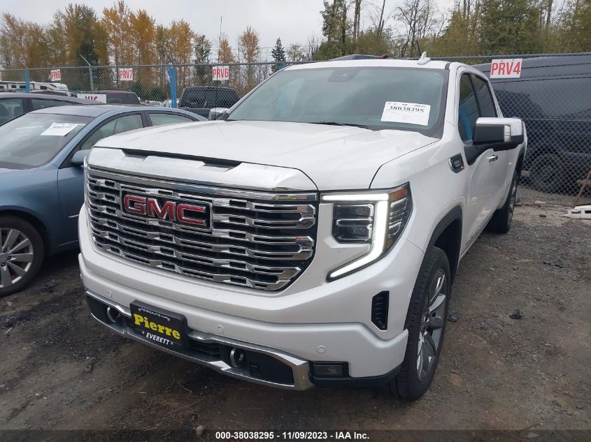 2023 GMC Sierra 1500 4Wd Standard Box Denali VIN: 3GTUUGE8XPG328867 Lot: 38038295