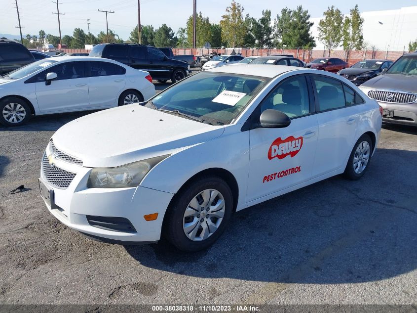 2013 Chevrolet Cruze Ls Auto VIN: 1G1PA5SG8D7205817 Lot: 38038318