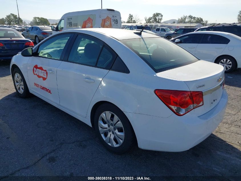 2013 Chevrolet Cruze Ls Auto VIN: 1G1PA5SG8D7205817 Lot: 38038318