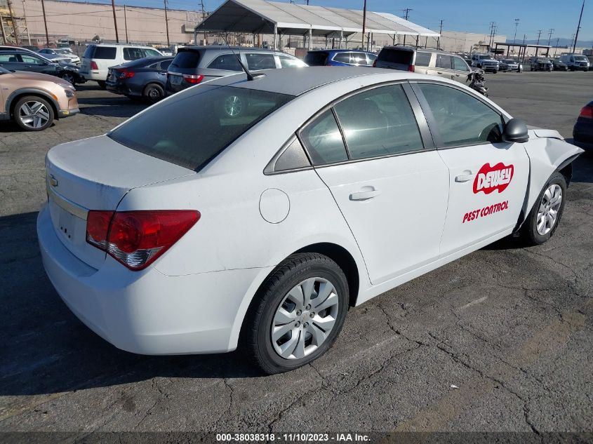 2013 Chevrolet Cruze Ls Auto VIN: 1G1PA5SG8D7205817 Lot: 38038318