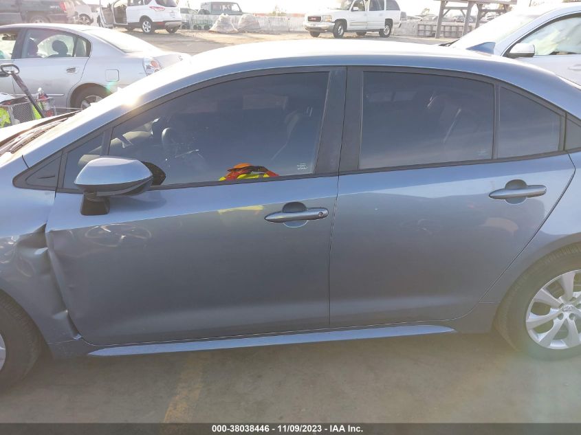 2022 Toyota Corolla Le VIN: 5YFEPMAE5NP311522 Lot: 38038446