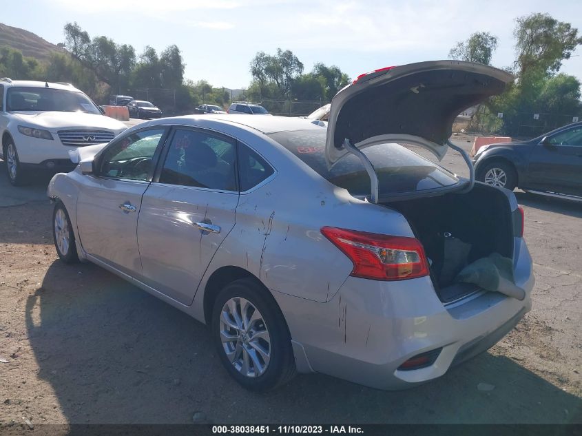 2017 Nissan Sentra Sv VIN: 3N1AB7AP5HY407173 Lot: 38038451