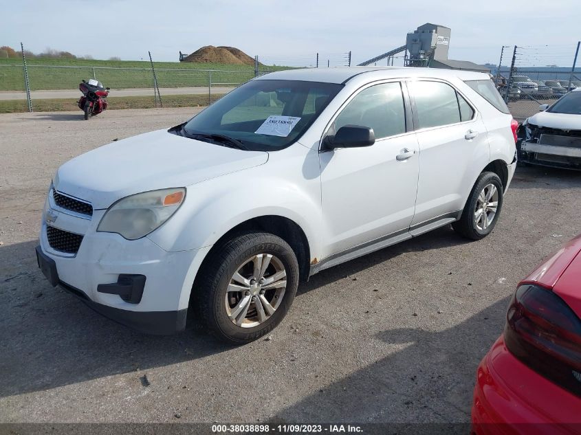 2011 Chevrolet Equinox Ls VIN: 2GNALBEC5B1222283 Lot: 38038898