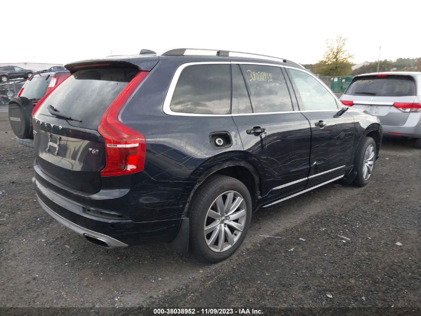 2016 Volvo Xc90 T6 Momentum VIN: YV4A22PK3G1022836 Lot: 38038952