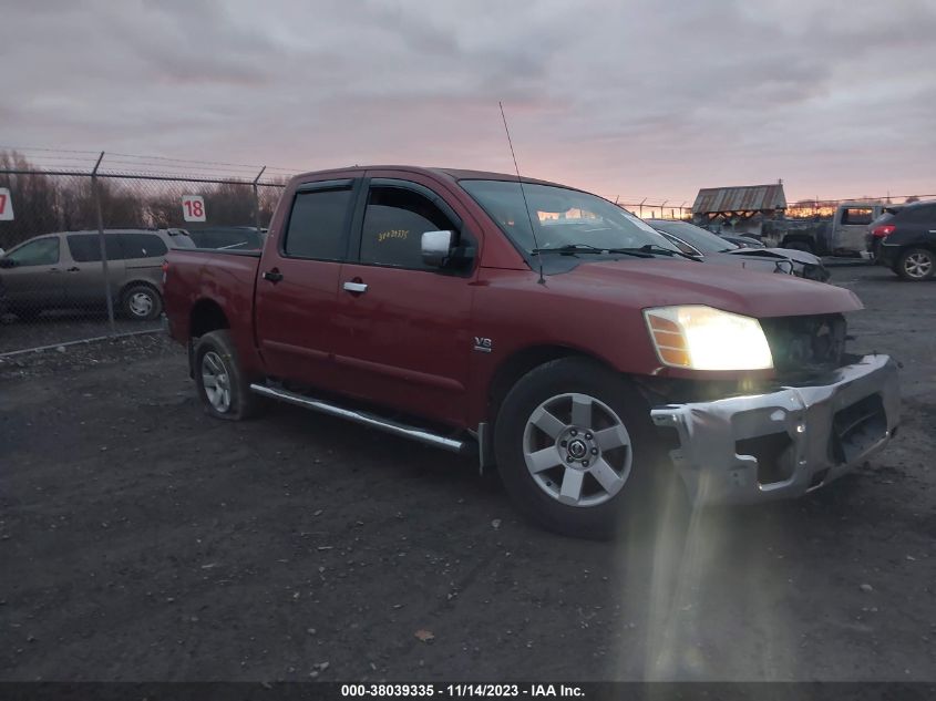 2004 Nissan Titan Le VIN: 1N6AA07A24N532081 Lot: 38039335