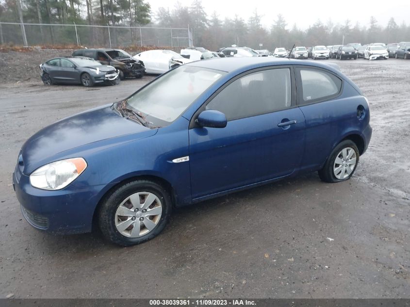 2010 Hyundai Accent Gs VIN: KMHCM3AC2AU168496 Lot: 38039361