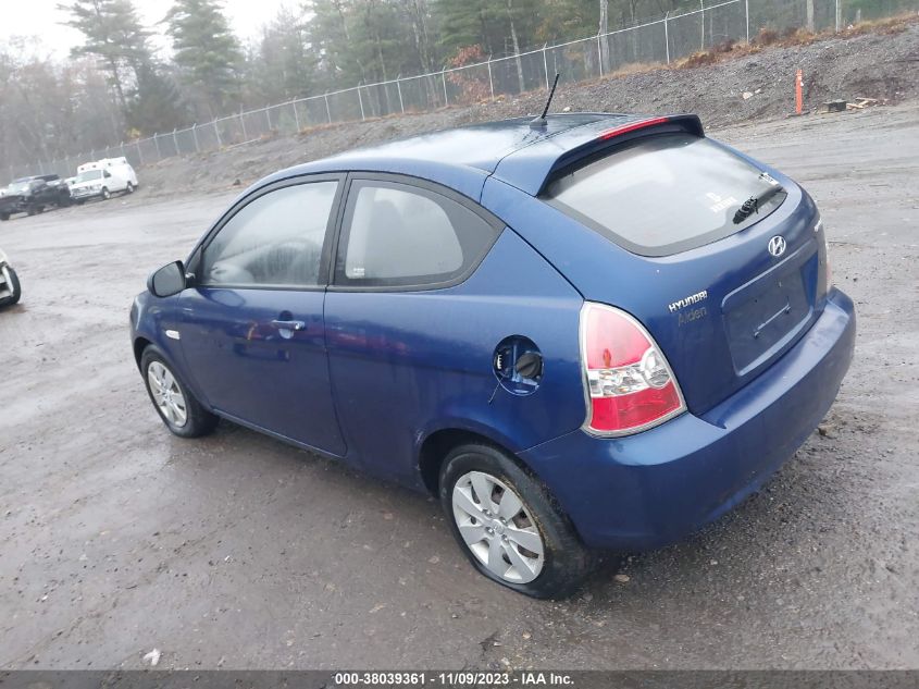 2010 Hyundai Accent Gs VIN: KMHCM3AC2AU168496 Lot: 38039361