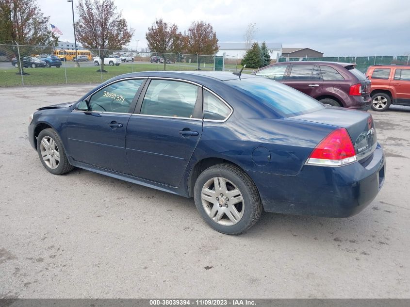 2011 Chevrolet Impala Lt VIN: 2G1WB5EK2B1218985 Lot: 38039394