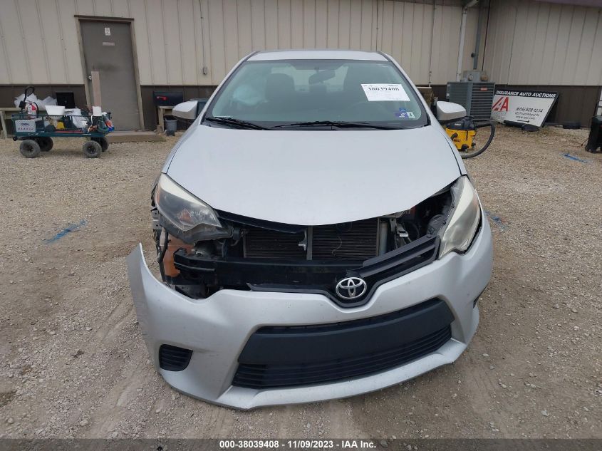 2014 Toyota Corolla Le VIN: 5YFBURHE3EP053290 Lot: 38039408