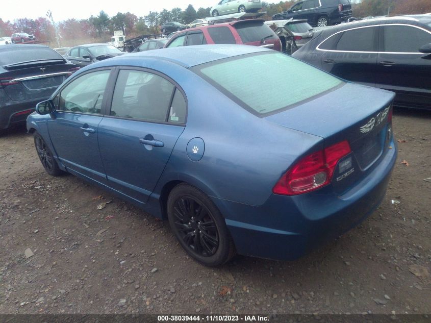 2008 Honda Civic Sdn Lx VIN: 1HGFA16528L078324 Lot: 38039444