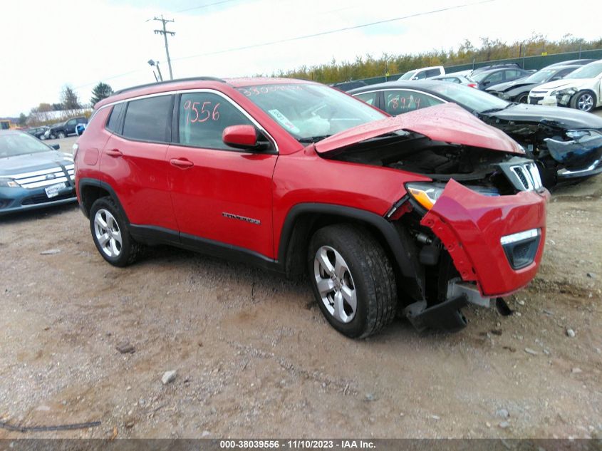 2018 Jeep Compass Latitude 4X4 VIN: 3C4NJDBB3JT177025 Lot: 38039556