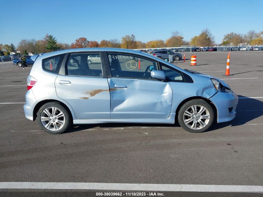 2009 Honda Fit Sport VIN: JHMGE88459S003949 Lot: 38039662