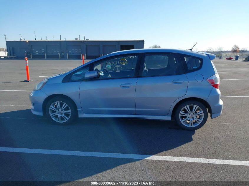 2009 Honda Fit Sport VIN: JHMGE88459S003949 Lot: 38039662