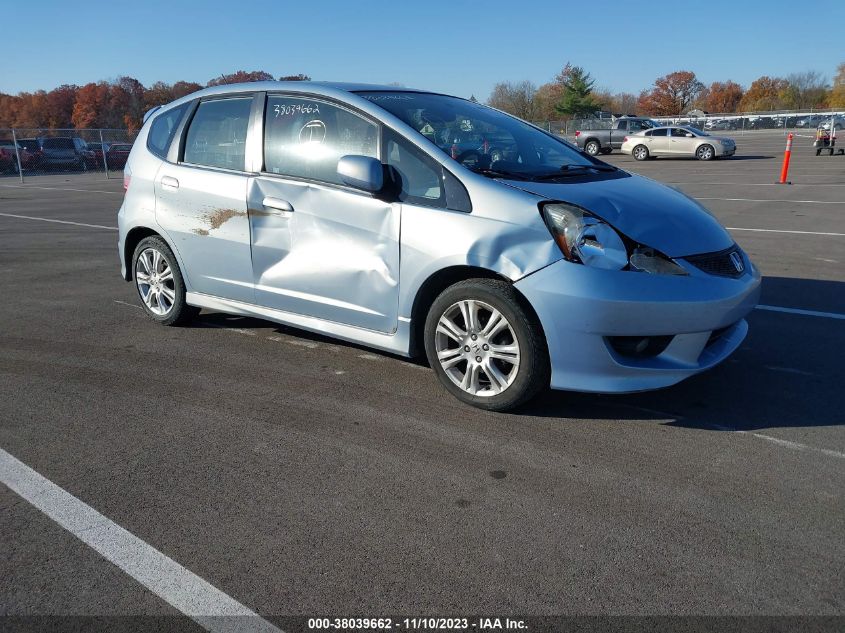 2009 Honda Fit Sport VIN: JHMGE88459S003949 Lot: 38039662