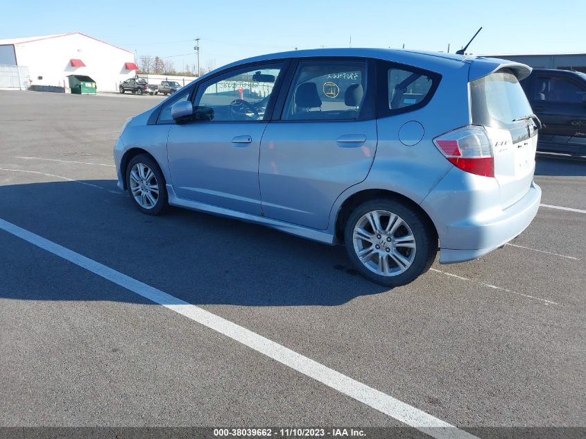 2009 Honda Fit Sport VIN: JHMGE88459S003949 Lot: 38039662