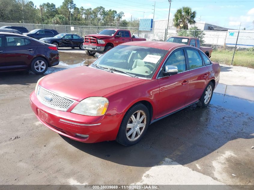 2007 Ford Five Hundred Limited VIN: 1FAHP251X7G140012 Lot: 38039669