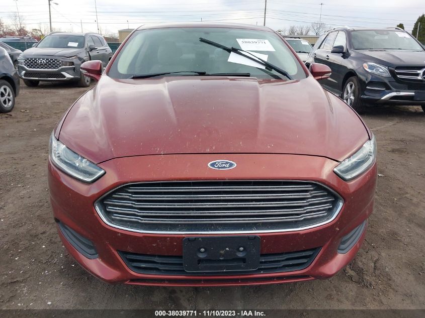 2014 Ford Fusion Se VIN: 3FA6P0H75ER131414 Lot: 38039771