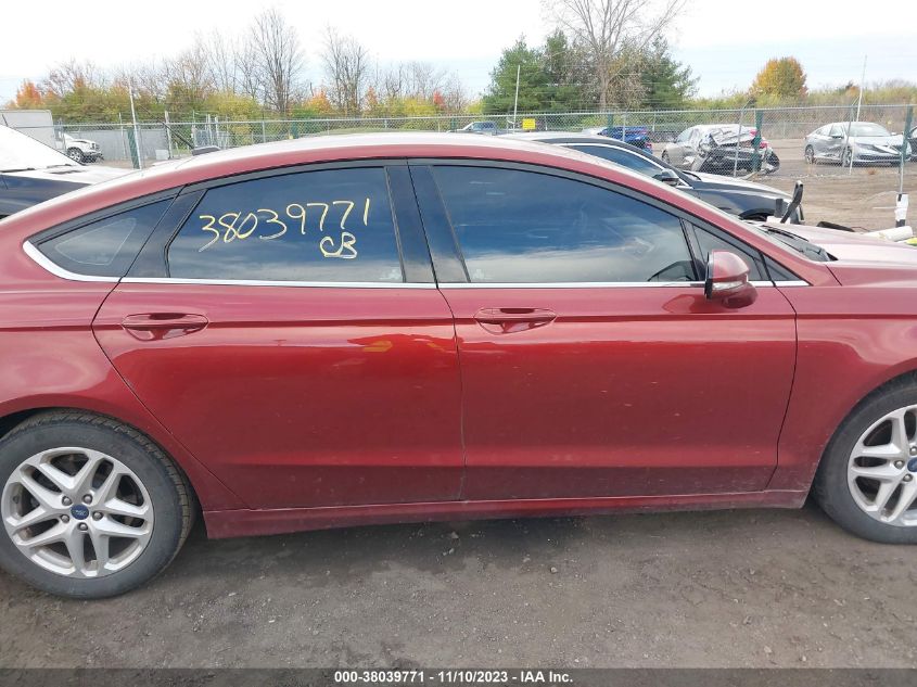 2014 Ford Fusion Se VIN: 3FA6P0H75ER131414 Lot: 38039771