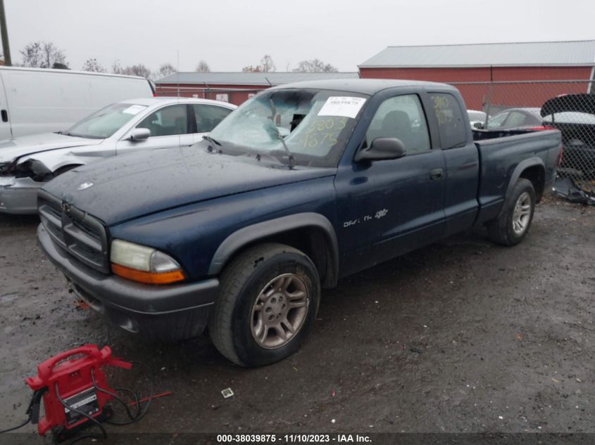 2002 Dodge Dakota Base VIN: 1B7GL12X72S663580 Lot: 38039875