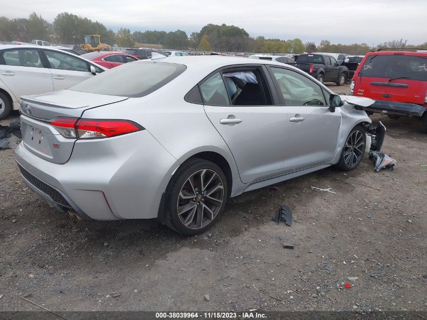 2020 Toyota Corolla Se VIN: JTDS4RCE7LJ025971 Lot: 38039964