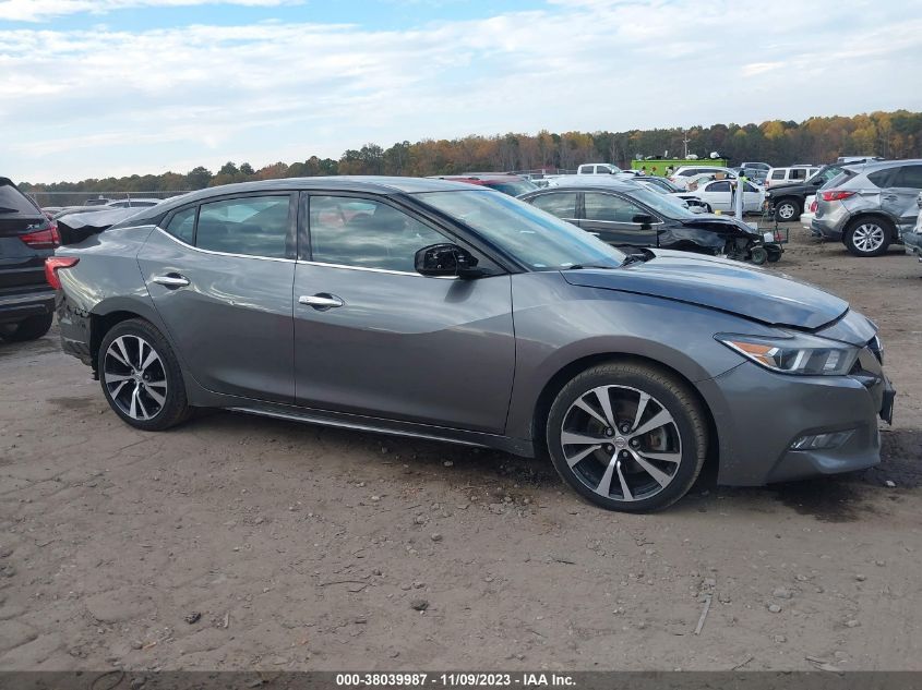 2018 Nissan Maxima 3.5 Sv VIN: 1N4AA6AP8JC378363 Lot: 38039987