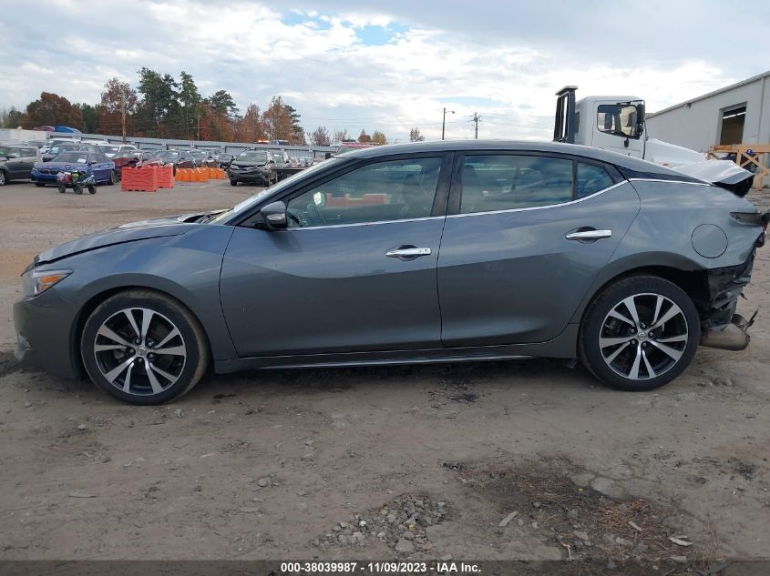 2018 Nissan Maxima 3.5 Sv VIN: 1N4AA6AP8JC378363 Lot: 38039987