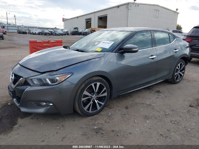 2018 Nissan Maxima 3.5 Sv VIN: 1N4AA6AP8JC378363 Lot: 38039987