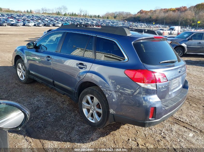 2014 Subaru Outback 2.5I Limited VIN: 4S4BRBLC8E3297553 Lot: 38039991