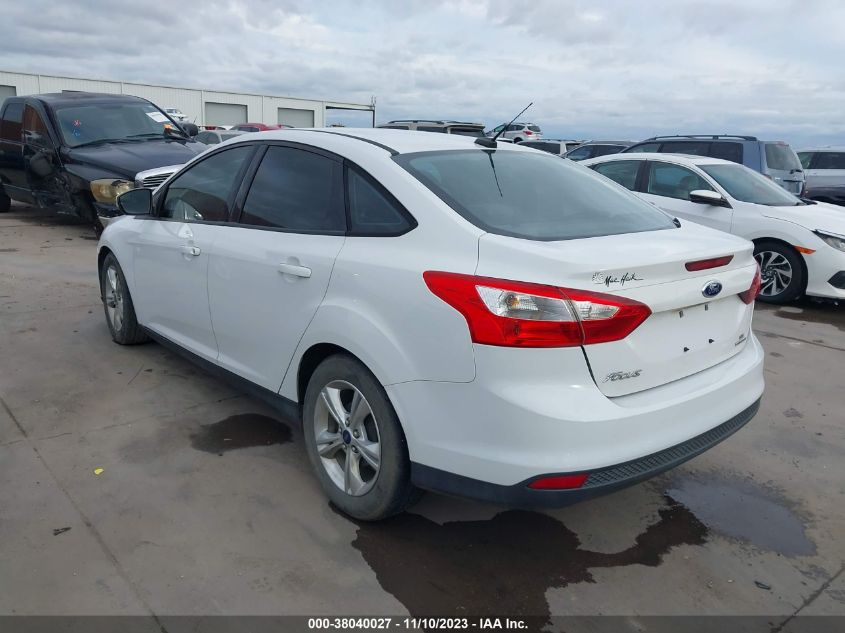 2014 Ford Focus Se VIN: 1FADP3F20EL406136 Lot: 38040027