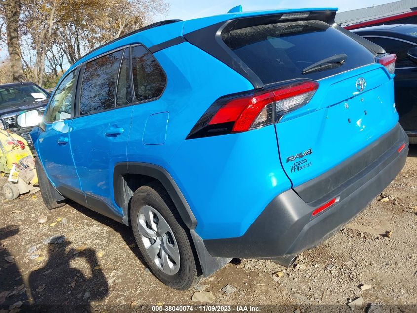 JTMF1RFV7KJ020645 2019 Toyota Rav4 Le