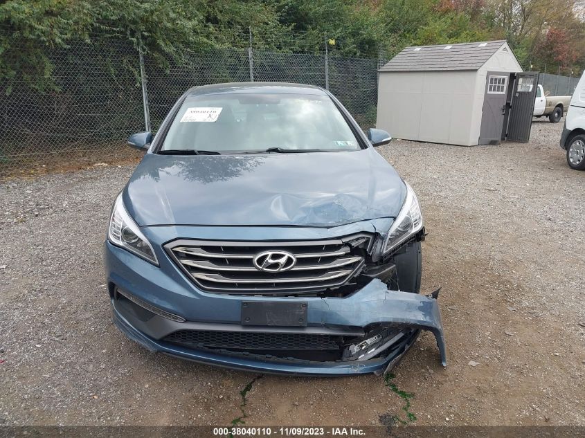 2015 Hyundai Sonata Sport VIN: 5NPE34AF7FH247695 Lot: 38040110