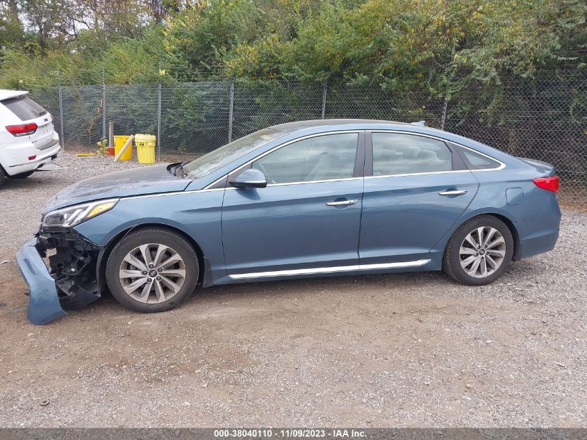 2015 Hyundai Sonata Sport VIN: 5NPE34AF7FH247695 Lot: 38040110