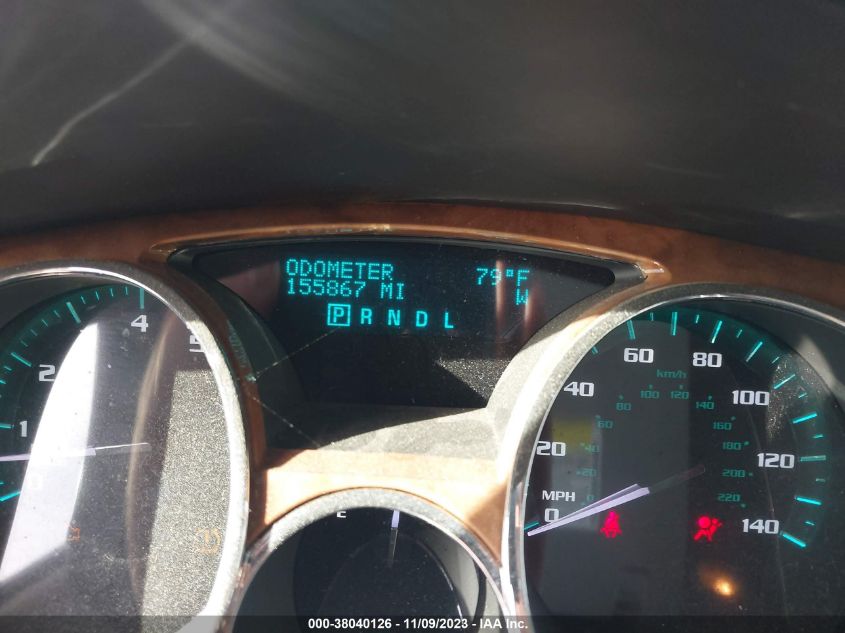 2012 Buick Enclave Leather VIN: 5GAKRCED9CJ155268 Lot: 38040126