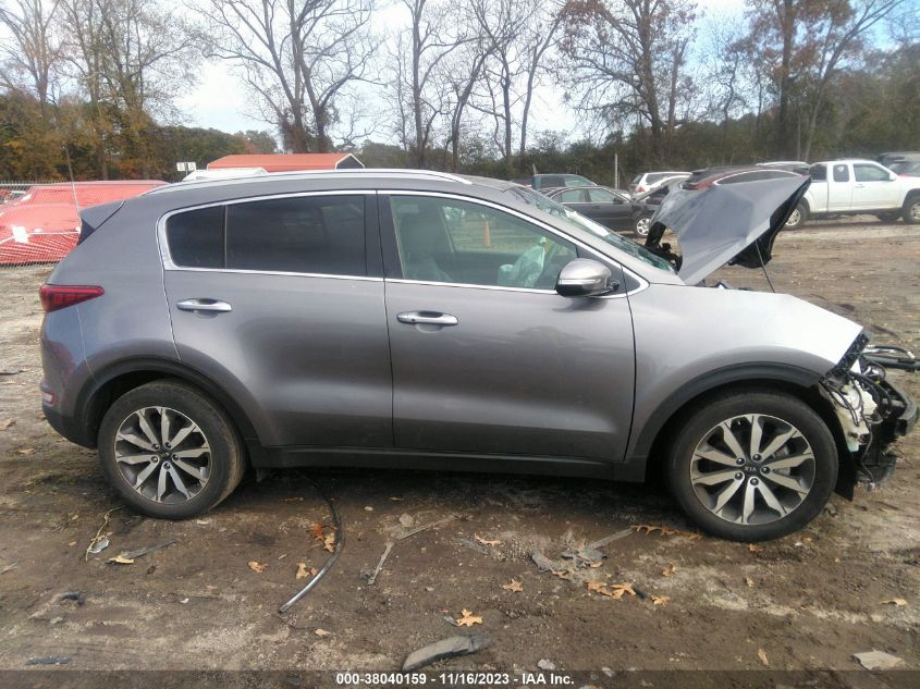 2019 Kia Sportage Ex VIN: KNDPN3ACXK7491360 Lot: 39236271