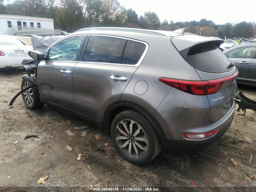 2019 Kia Sportage Ex VIN: KNDPN3ACXK7491360 Lot: 39236271