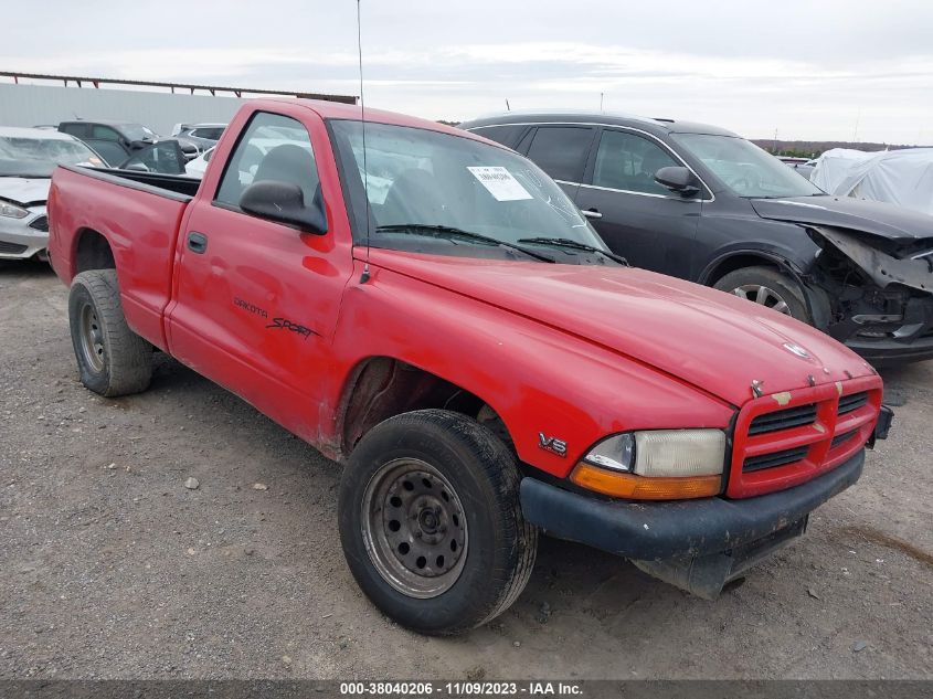 1B7FL26X0XS217032 1999 Dodge Dakota Slt/Sport